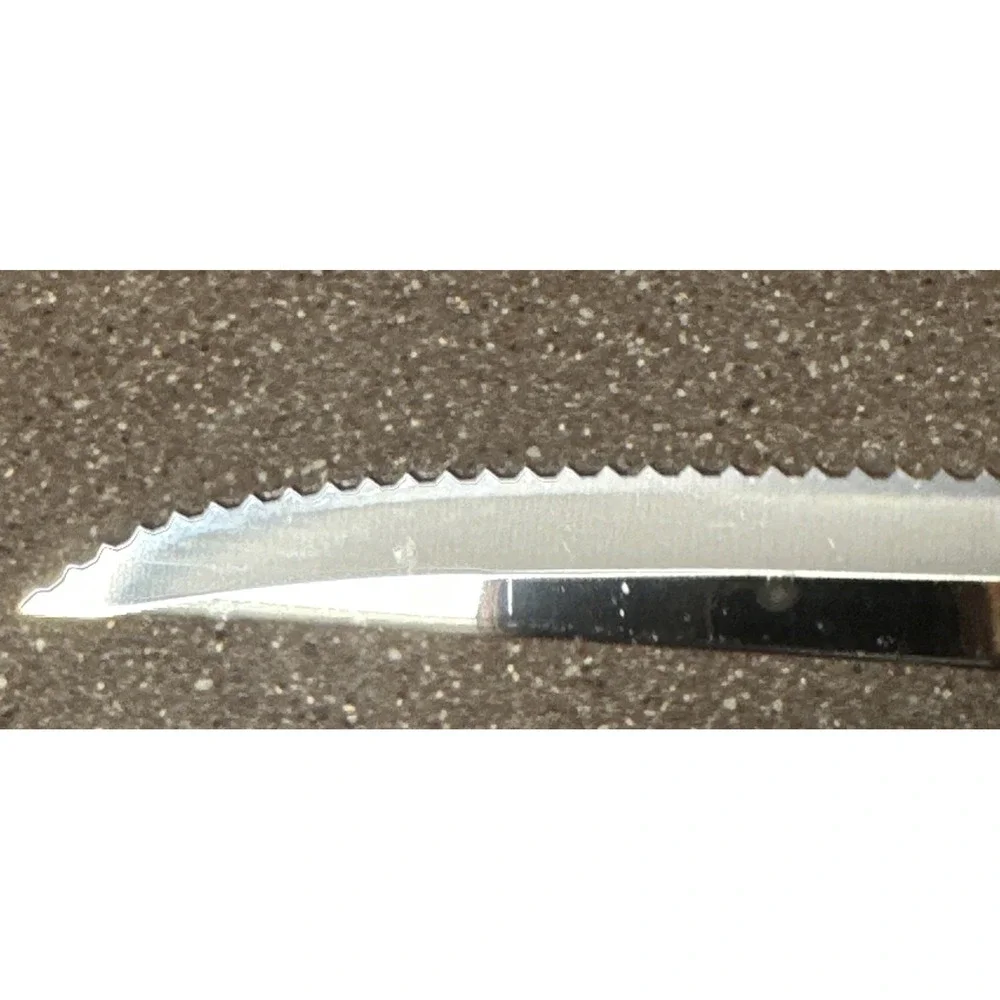 CUTCO 1721 KN Trimmer Utility Knife White Pearl Handle Serrated USA Made
